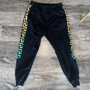 Versace Men's Black Sweatpants
